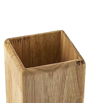 جا قاشقی استوانه ای چوبی گلدن هوم Golden Home کد 4012