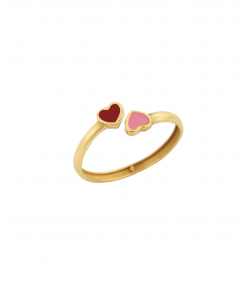 انگشتر طلا قلب میوگلد Mio Gold کد R1300