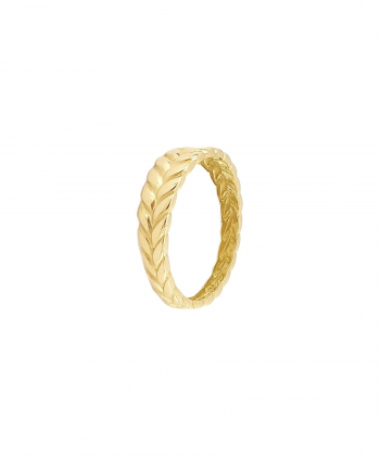 انگشتر طلا گندم میوگلد Mio Gold کد R1399