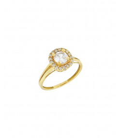 انگشتر طلا مربع میوگلد Mio Gold کد R1456
