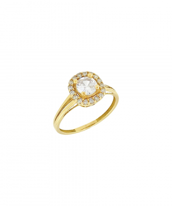 انگشتر طلا مربع میوگلد Mio Gold کد R1456