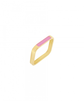 انگشتر طلا مربع میوگلد Mio Gold کد R1462