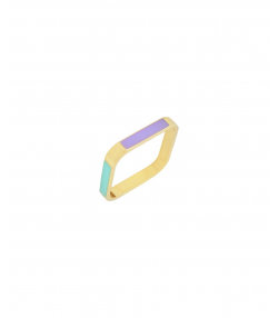 انگشتر طلا مربع میوگلد Mio Gold کد R1470