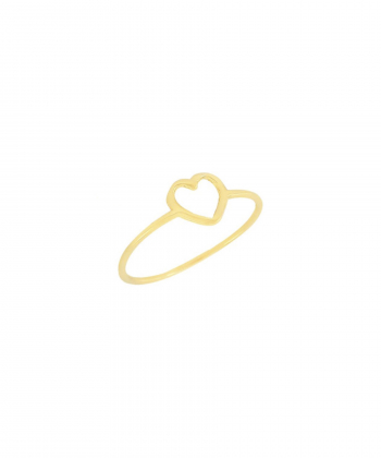 انگشتر طلا قلب میوگلد Mio Gold کد R1484