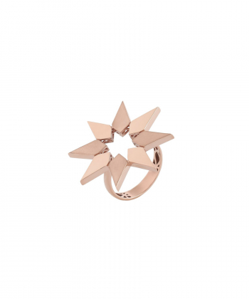 انگشتر طلا ستاره میوگلد Mio Gold کد R1509