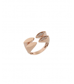 انگشتر طلا گل میوگلد Mio Gold کد R1537