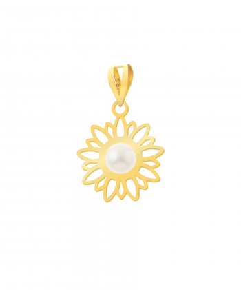 پلاک طلا گل میوگلد Mio Gold کد N2095