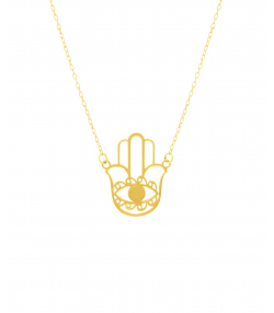 گردنبند طلا خمسه میوگلد Mio Gold کد NC956