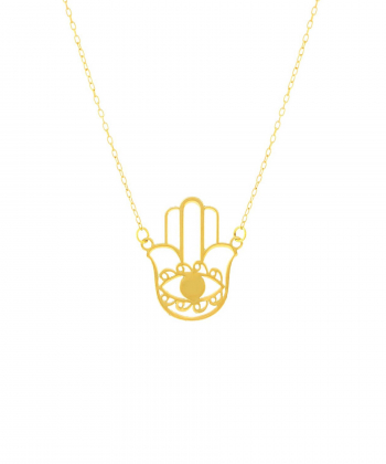 گردنبند طلا خمسه میوگلد Mio Gold کد NC956