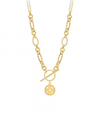گردنبند طلا گل میوگلد Mio Gold کد NC1616