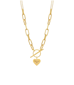 گردنبند طلا تیفانی میوگلد Mio Gold کد NC1606