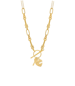 گردنبند طلا قلب میوگلد Mio Gold کد NC1610