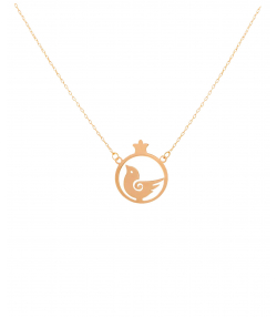 گردنبند طلا انار میوگلد Mio Gold کد NC821