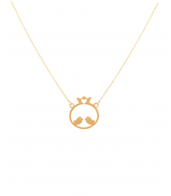 گردنبند طلا انار میوگلد Mio Gold کد NC814