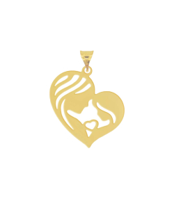 پلاک طلا مادر میوگلد Mio Gold کد N230