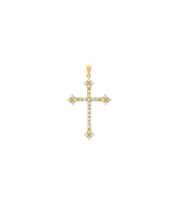 پلاک طلا صلیب میوگلد Mio Gold کد N2271