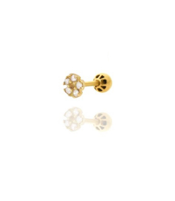 پیرسینگ طلا گل میوگلد Mio Gold کد E1561