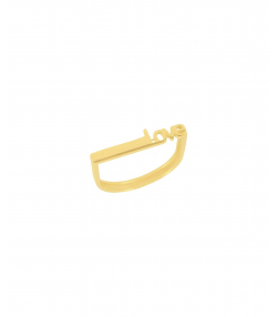 انگشتر طلا LOVE میوگلد Mio Gold کد R2292