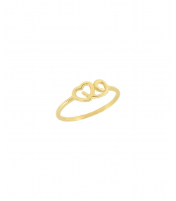 انگشتر طلا قلب میوگلد Mio Gold کد R2306