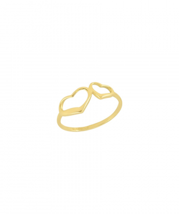 انگشتر طلا قلب میوگلد Mio Gold کد R2308