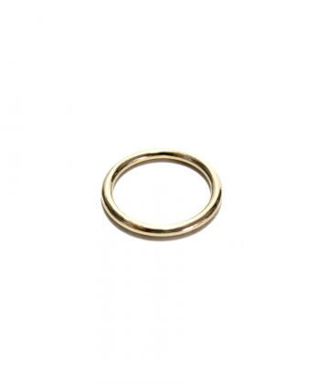 انگشتر طرح رینگ نازک قو طلایی Qooe Talaee کد R029686