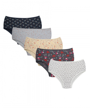 شورت زنانه ساتر سین کد 5013A بسته 5 عددی