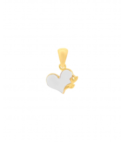 پلاک طلا قلب میوگلد Mio Gold کد N3015