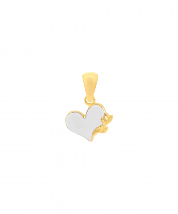 پلاک طلا قلب میوگلد Mio Gold کد N3015