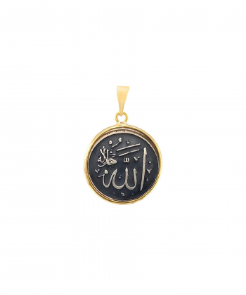 پلاک طلا الله میوگلد Mio Gold کد N2117