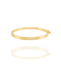 بنگل طلا باریک سایز 1 میوگلد Mio Gold کد BA291