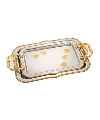 ست سینی ضد زنگ گلدن هوم Golden Home مدل مورگن کد 6909