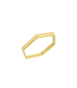انگشتر طلا شش ضلعی میوگلد Mio Gold کد R2299