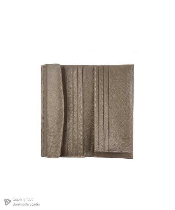 کیف پول زنانه چرم طبیعی مانشت Manshet کد 4FW1100011