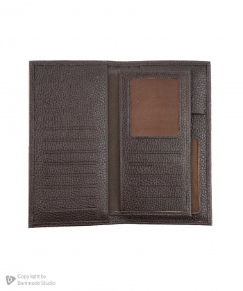 کیف پول چرم طبیعی مردانه مانشت مدل 5ss2100050