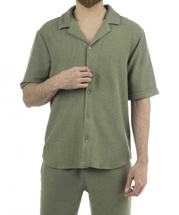 پیراهن آستین کوتاه مردانه آر ان اس کد 12202331