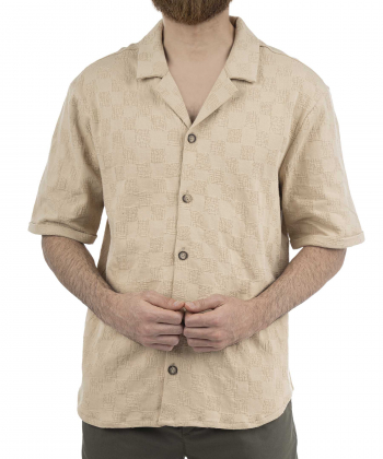 پیراهن آستین کوتاه مردانه آر ان اس کد 12202316