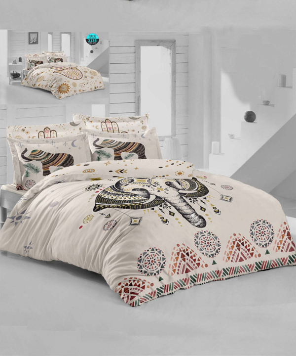 سرویس روتختی دو نفره 6 تکه تورکاز Turkaz طرح 2135