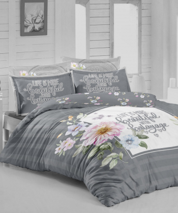 سرویس روتختی دو نفره 6 تکه تورکاز Turkaz طرح 2094