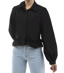 شومیز پلی استر آستین بلند زنانه سرژه مدل MP-SE-207356