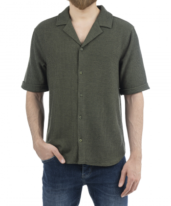 پیراهن آستین کوتاه مردانه آر ان اس کد 12202331