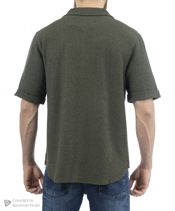 پیراهن آستین کوتاه مردانه آر ان اس کد 12202331