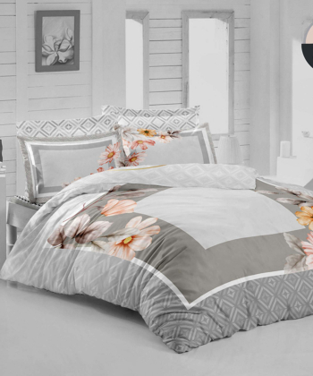 سرویس روتختی دو نفره 6 تکه تورکاز Turkaz طرح 2143