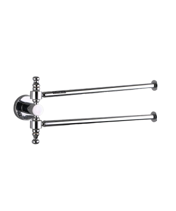 آویز حوله دلفین Dolphin مدل دو شاخه کد Rdndo-C