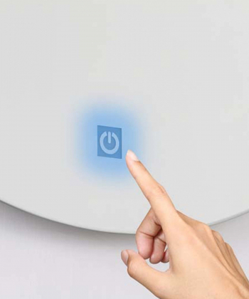 آینه سرویس بهداشتی دلفین Dolphin مدل ضدبخار HT-70x50-T