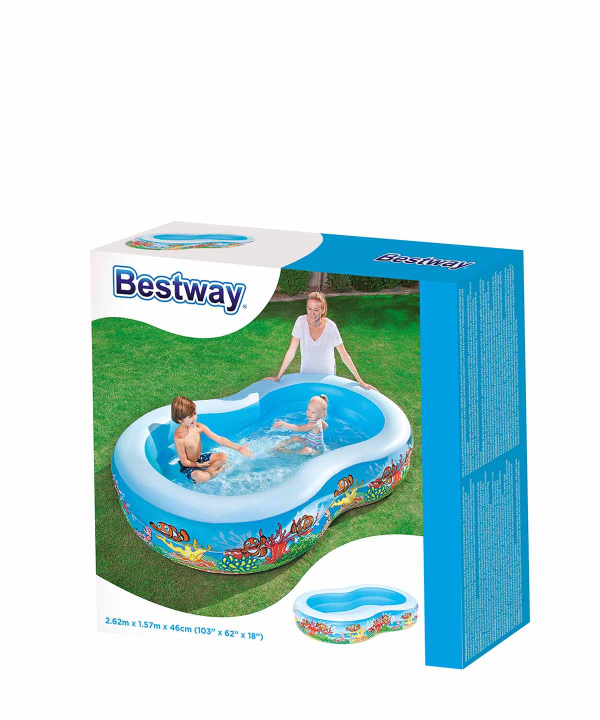 استخر بادی کودک بست وی Bestway طرح ماهی