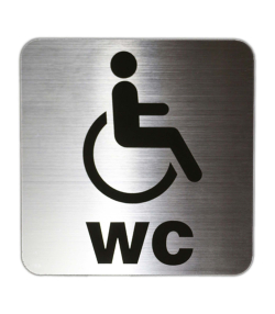 تابلو نشانگر دلفین Dolphin طرح wc کد 66