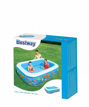 استخر بادی کودک بست وی Bestway طرح ماهی مستطیلی