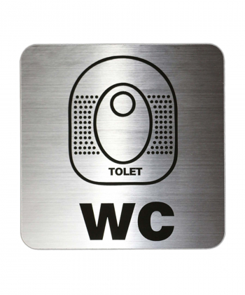 تابلو نشانگر دلفین Dolphin طرح wc کد 65