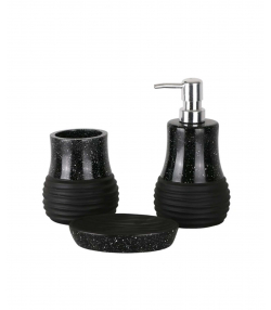 ست سرویس بهداشتی 3 پارچه دلفین Dolphin مدل 011-Bl
