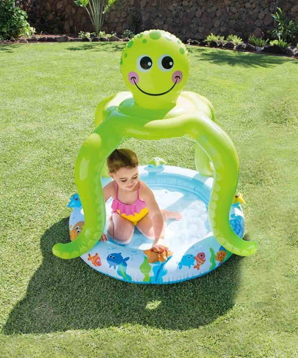 استخر بادی کودک با طرح هشت پا اینتکس Intex
